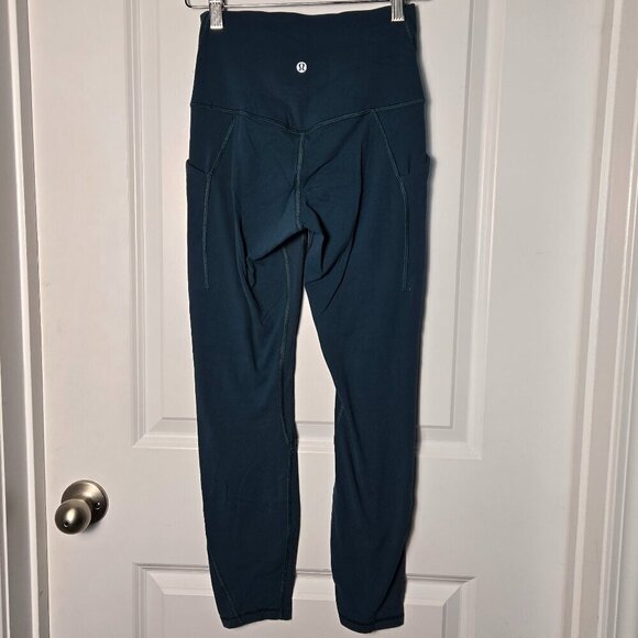 Lululemon Align High-Rise Pant with Pockets 25" - 4 Green Jasper - Picture 4 of 7